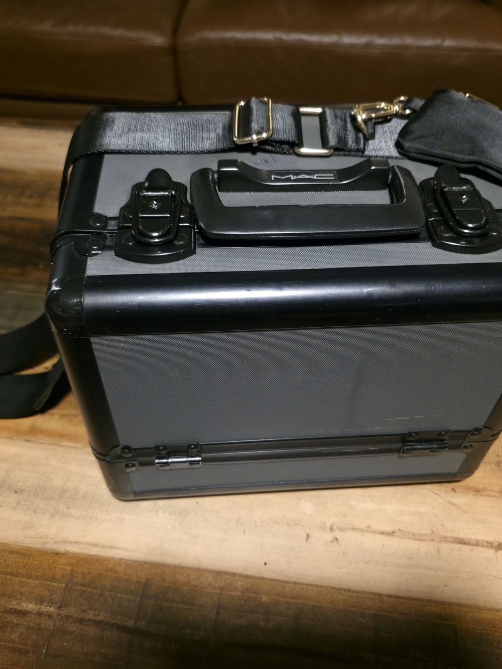 Vintage 1990s MAC Cosmetics Professional 4-Tier Makeup Artist Train Case Black